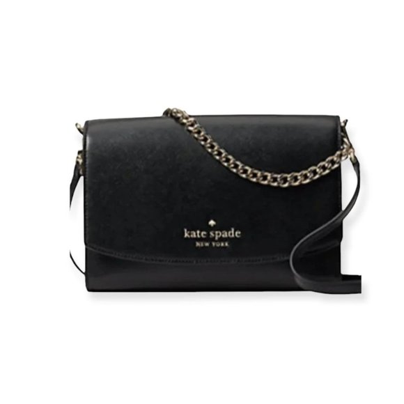 kate spade Handbags - NEW Kate Spade Cross Body Bag, Saffiano Leather, Gold Chain, OS